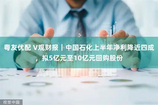 粤友优配 V观财报｜中国石化上半年净利降近四成，拟5亿元至10亿元回购股份
