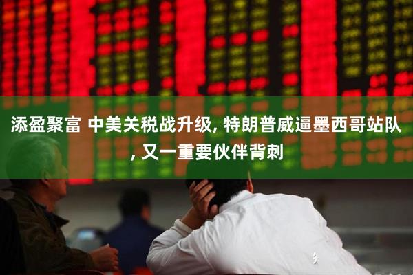 添盈聚富 中美关税战升级, 特朗普威逼墨西哥站队, 又一重要伙伴背刺