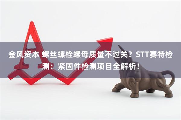 金风资本 螺丝螺栓螺母质量不过关？STT赛特检测：紧固件检测项目全解析！